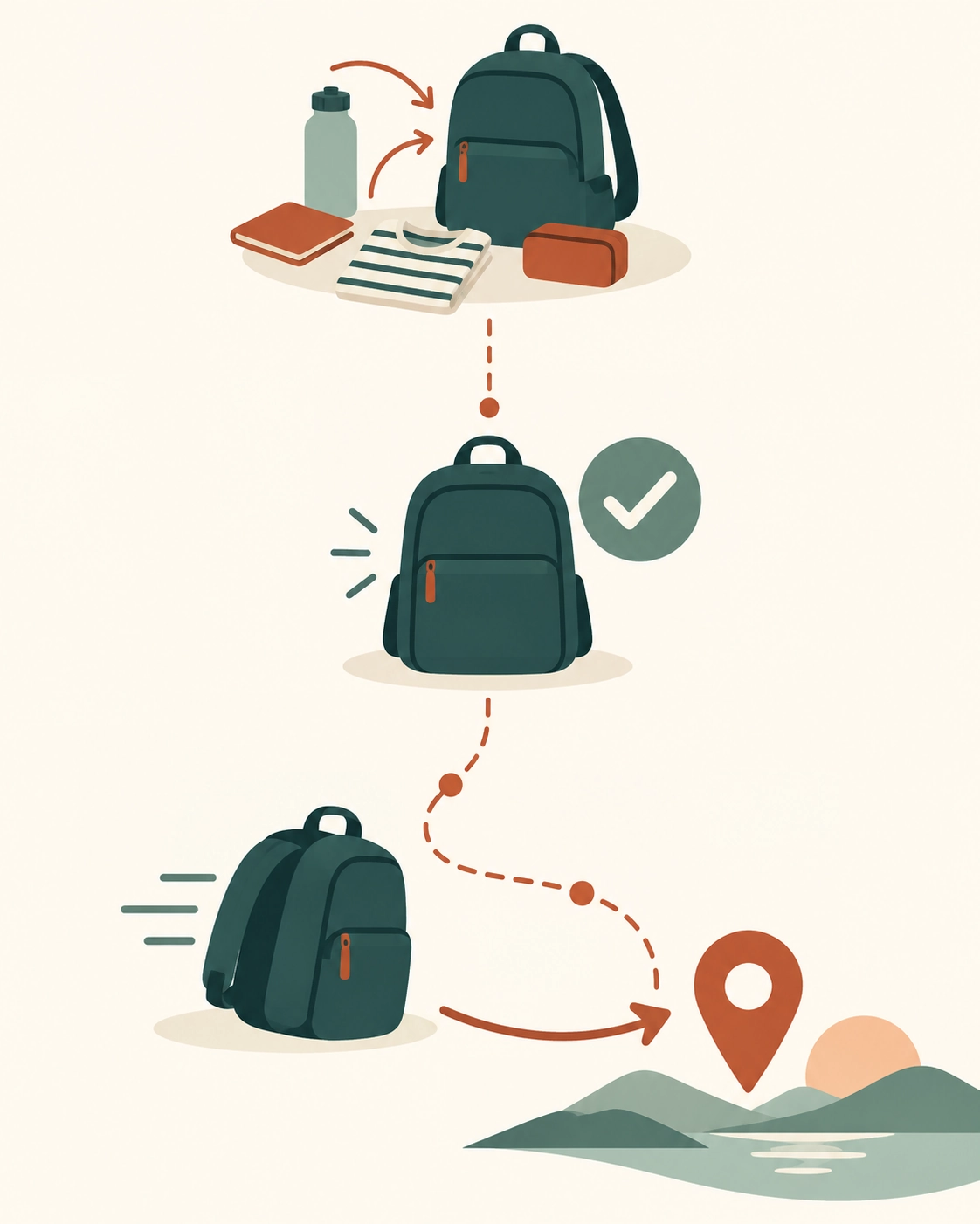 Four-step MOVE Stack path: Map, Options, Verify, and Exit.